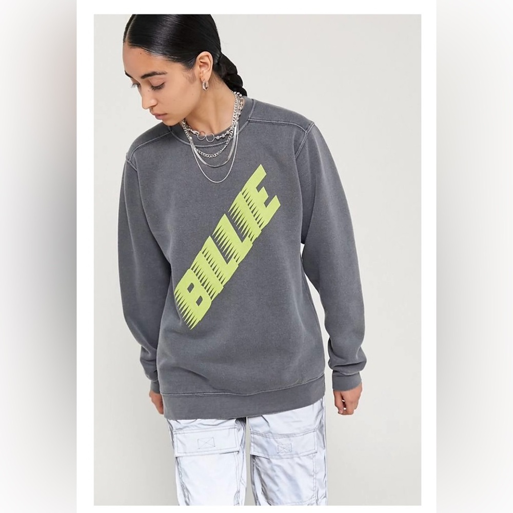 Billie Eilish UO Exclusive Crew Neck Sweatshirt Small